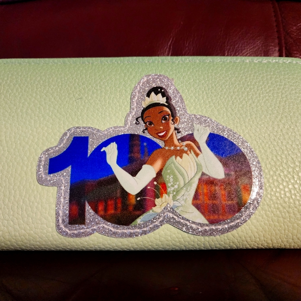 Disney 100th Anniversary Concept One Tiana Princess and the Frog long wallet